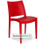 Chaise floria rouge